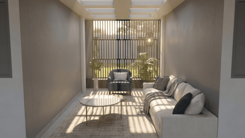 render area komunnal